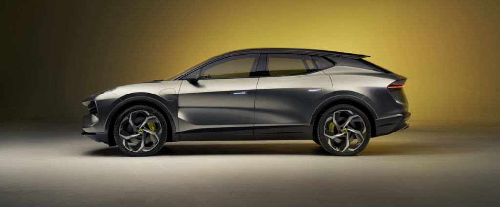 Lotus Scottsale Arizona featuring the Lotus Electra electric vehicle.